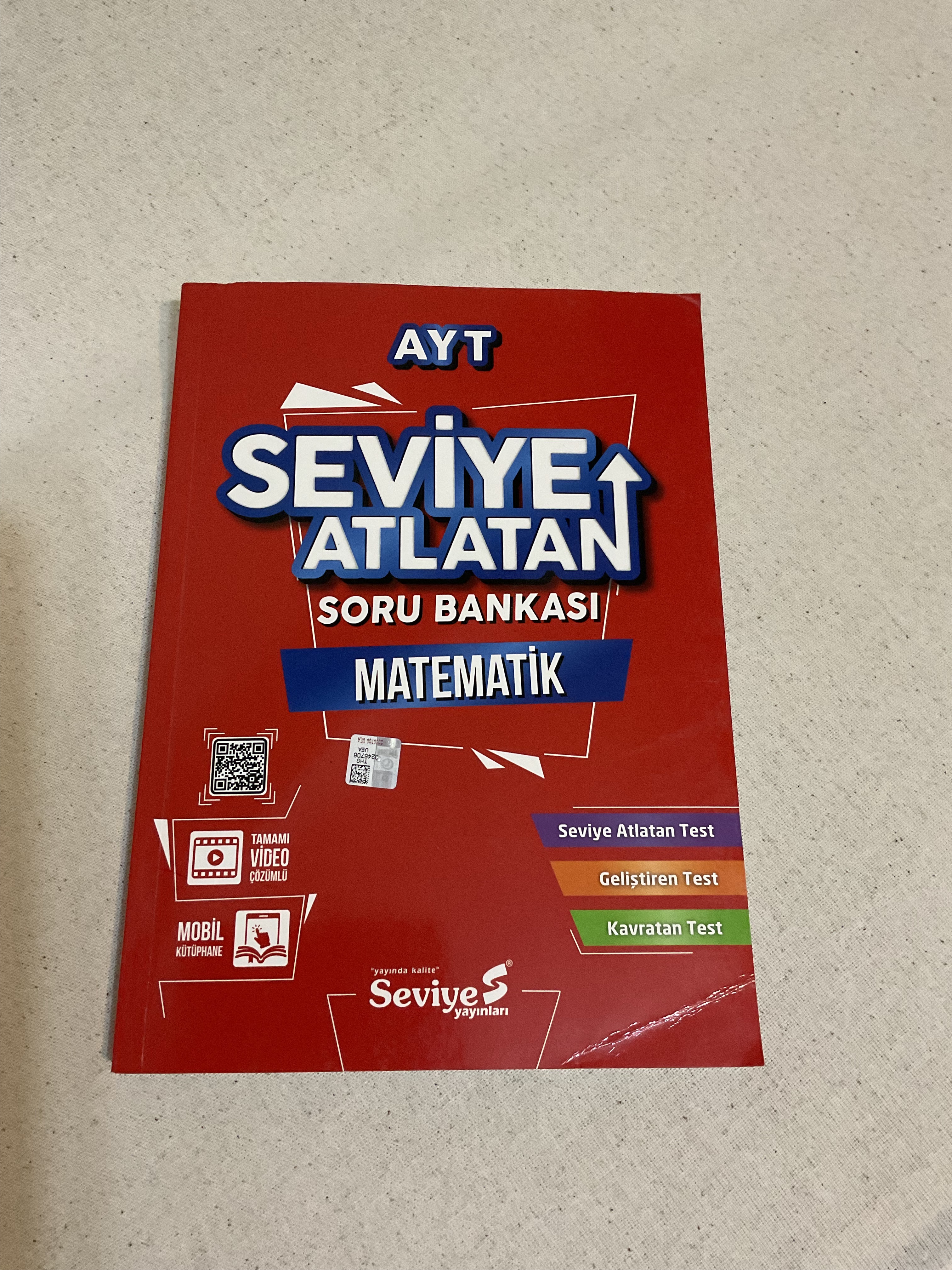 Seviye Yayınları AYT Matematik Seviye Atlatan Soru Bankası