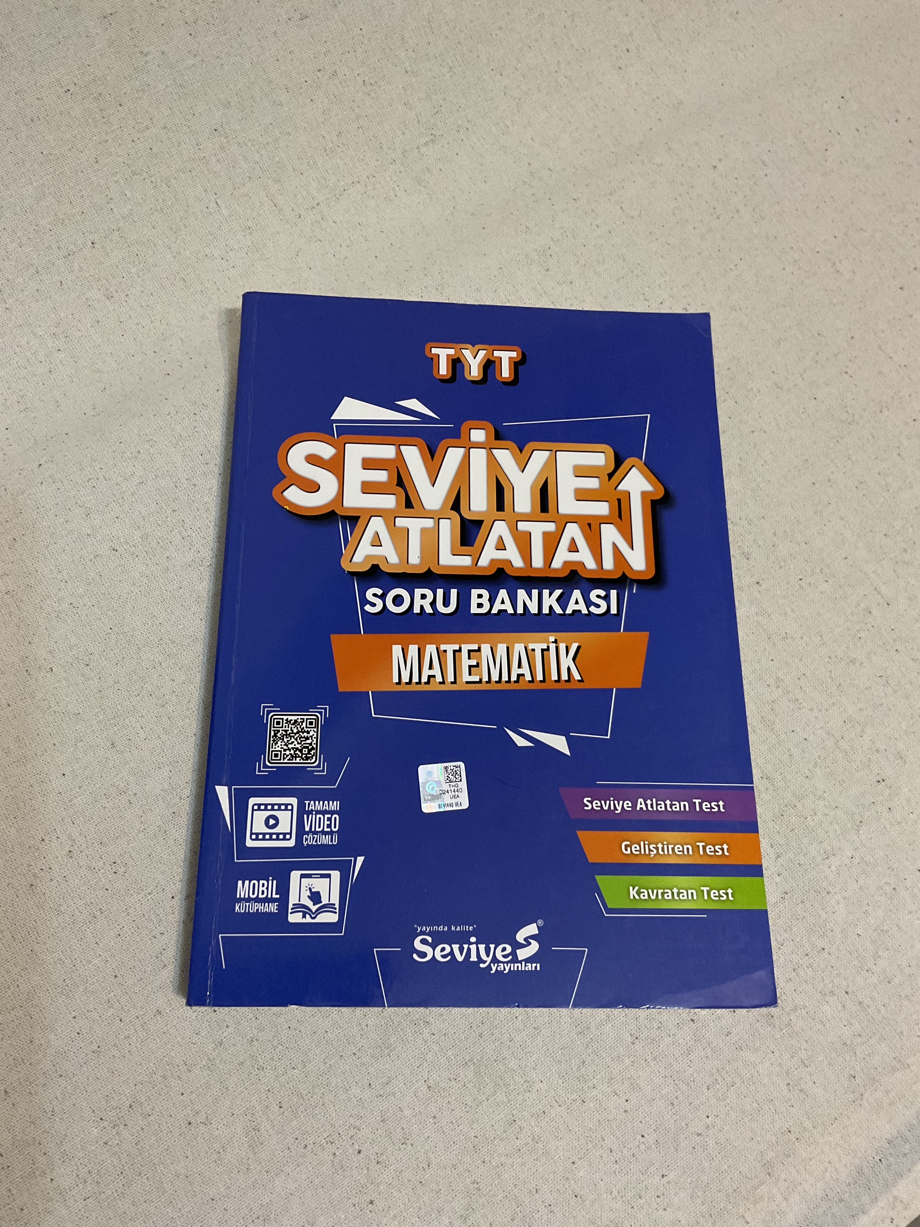 TYT Matematik Seviye Atlatan Soru Bankası Seviye Yayınları